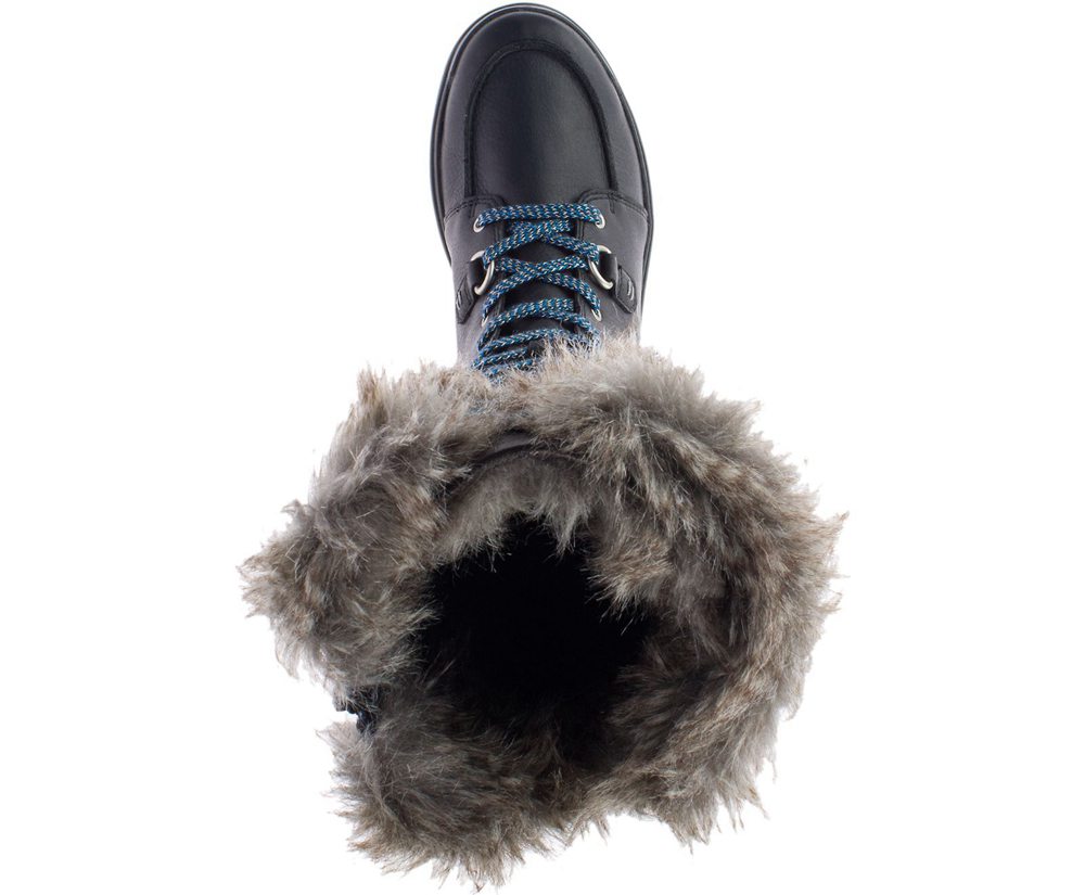Merrell Boots Black - Snowcreek Tall Polar Waterproof - Womens 46OTIPMUA